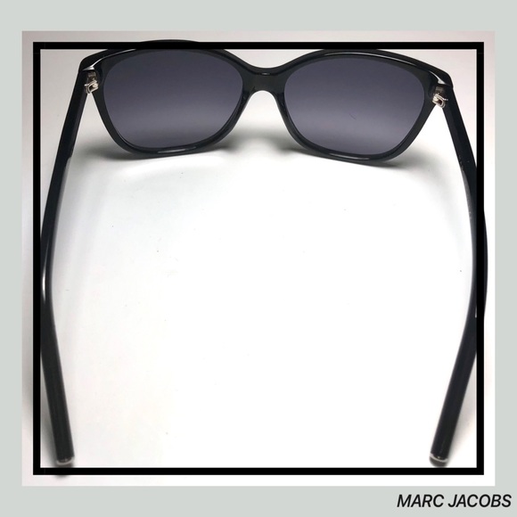 MARC JACOBS NEW Cat Eye Black Women’s Sunglasses - Picture 6 of 8